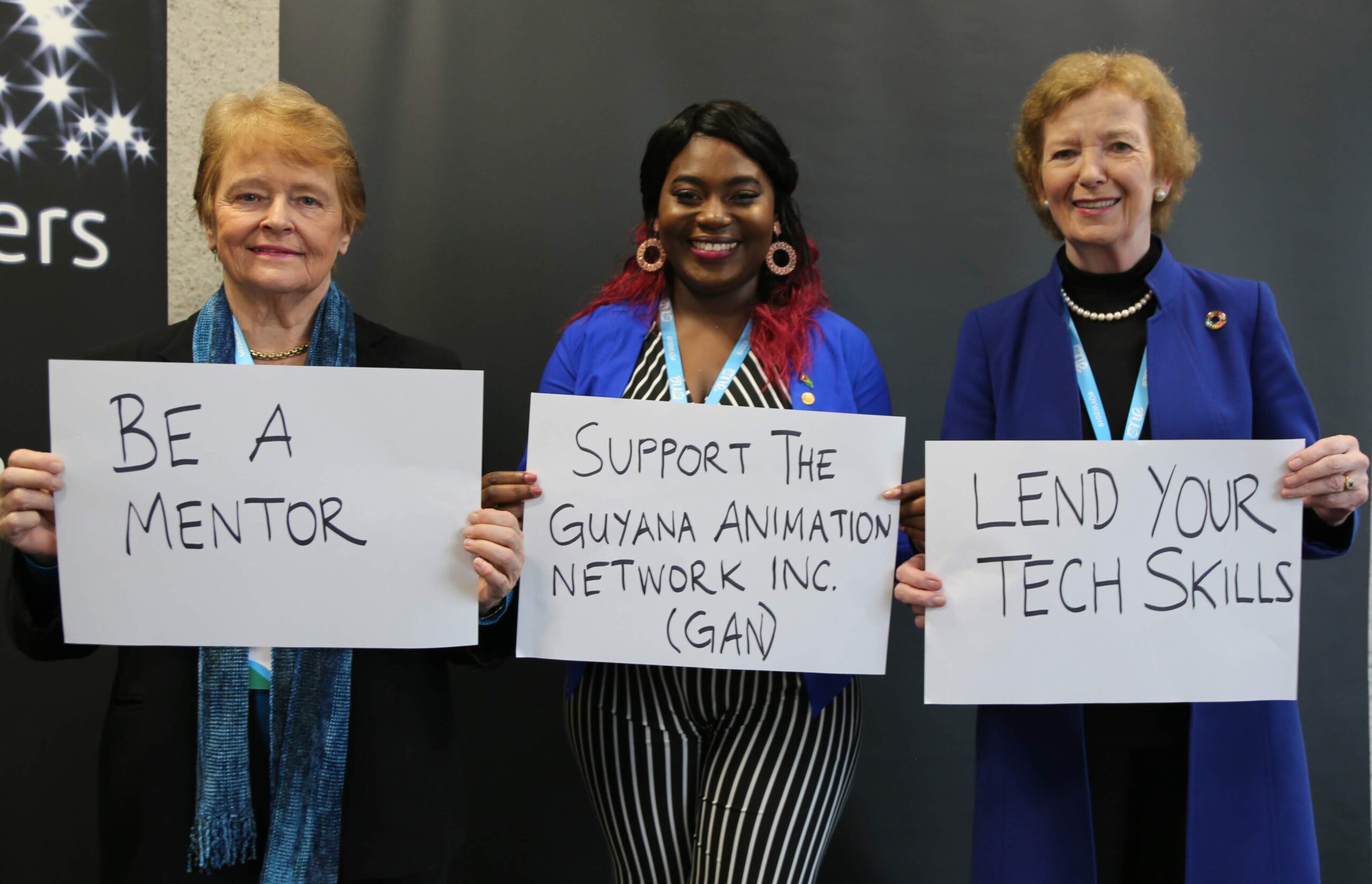 Be a Mentor. Support the Guyana Animation Network (GAN) Inc. Lend Your Tech Skills.